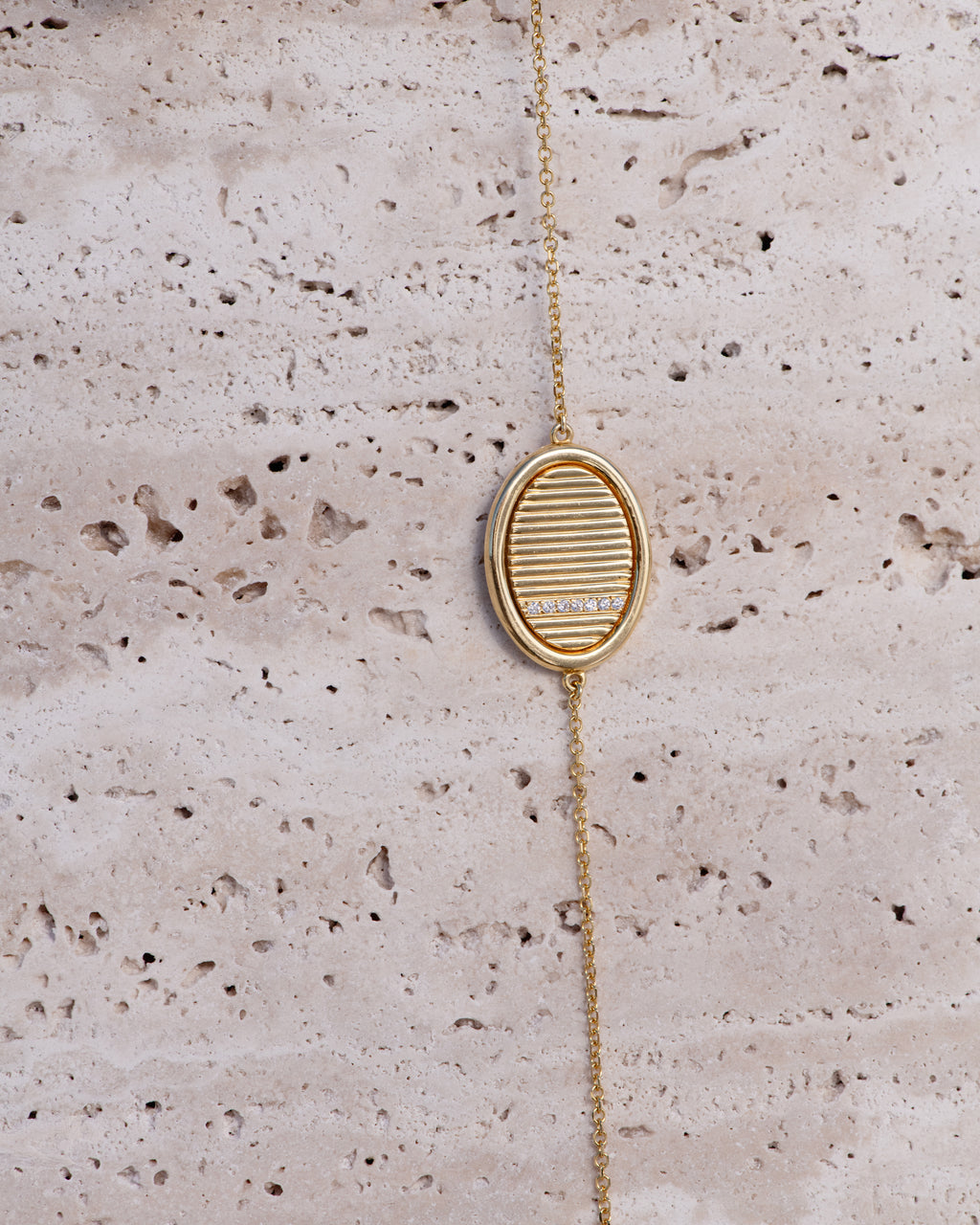 "Orion" bracelet with diamonds