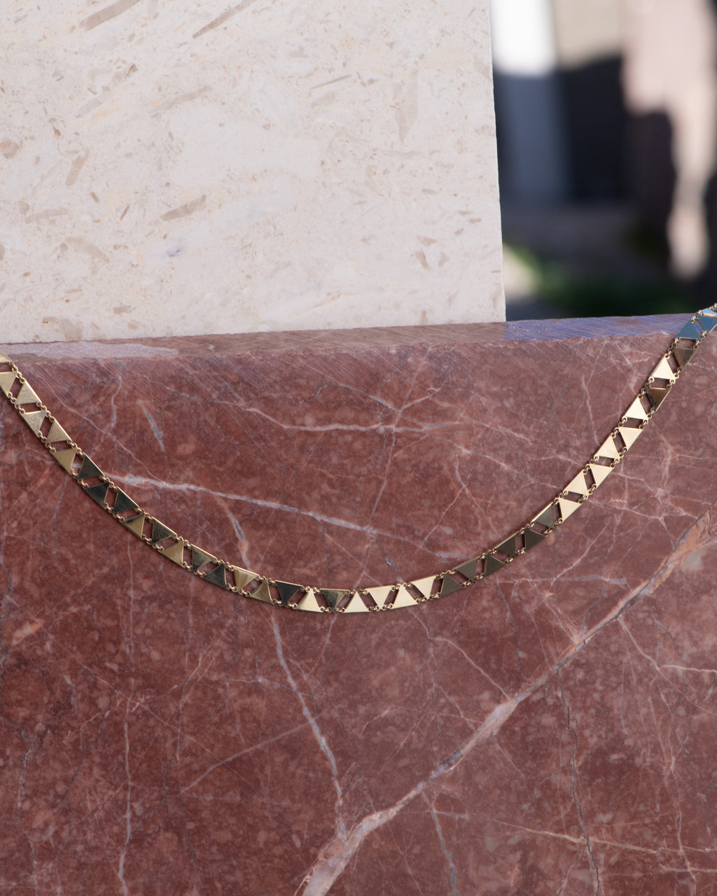 "Astra" chain necklace (long)